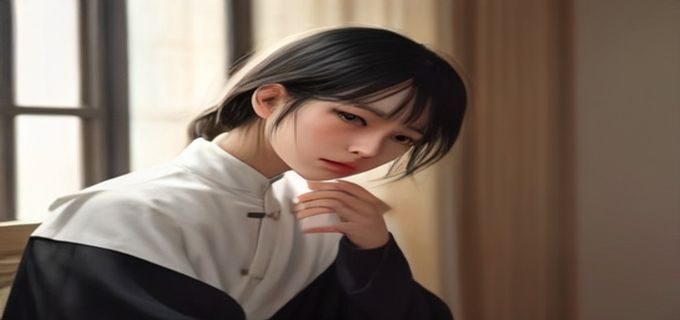 词条解析示意图，蓝紫色调知识卡片风格，展示艳母词汇构成与属性分类，文字清晰可读